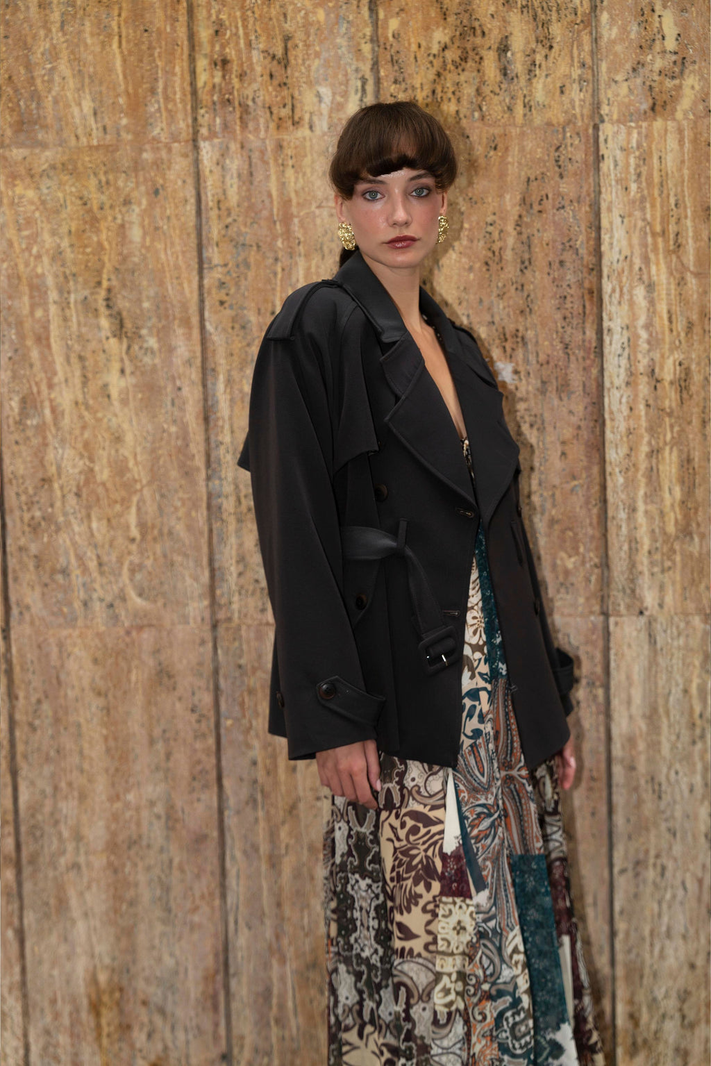 Manteau DROR - Marron foncé