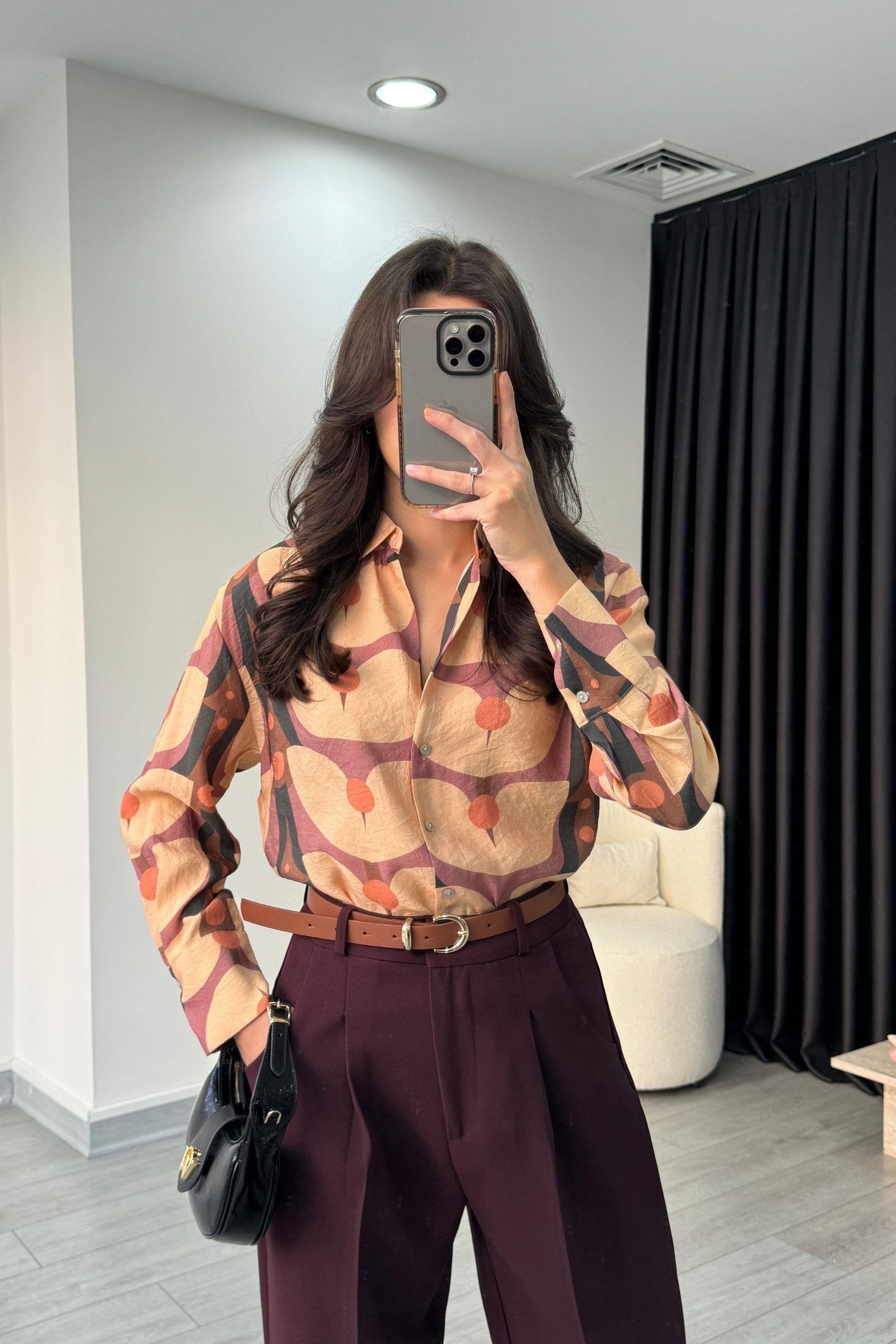 Pantalon FÄRD en polyester - Bourgogne