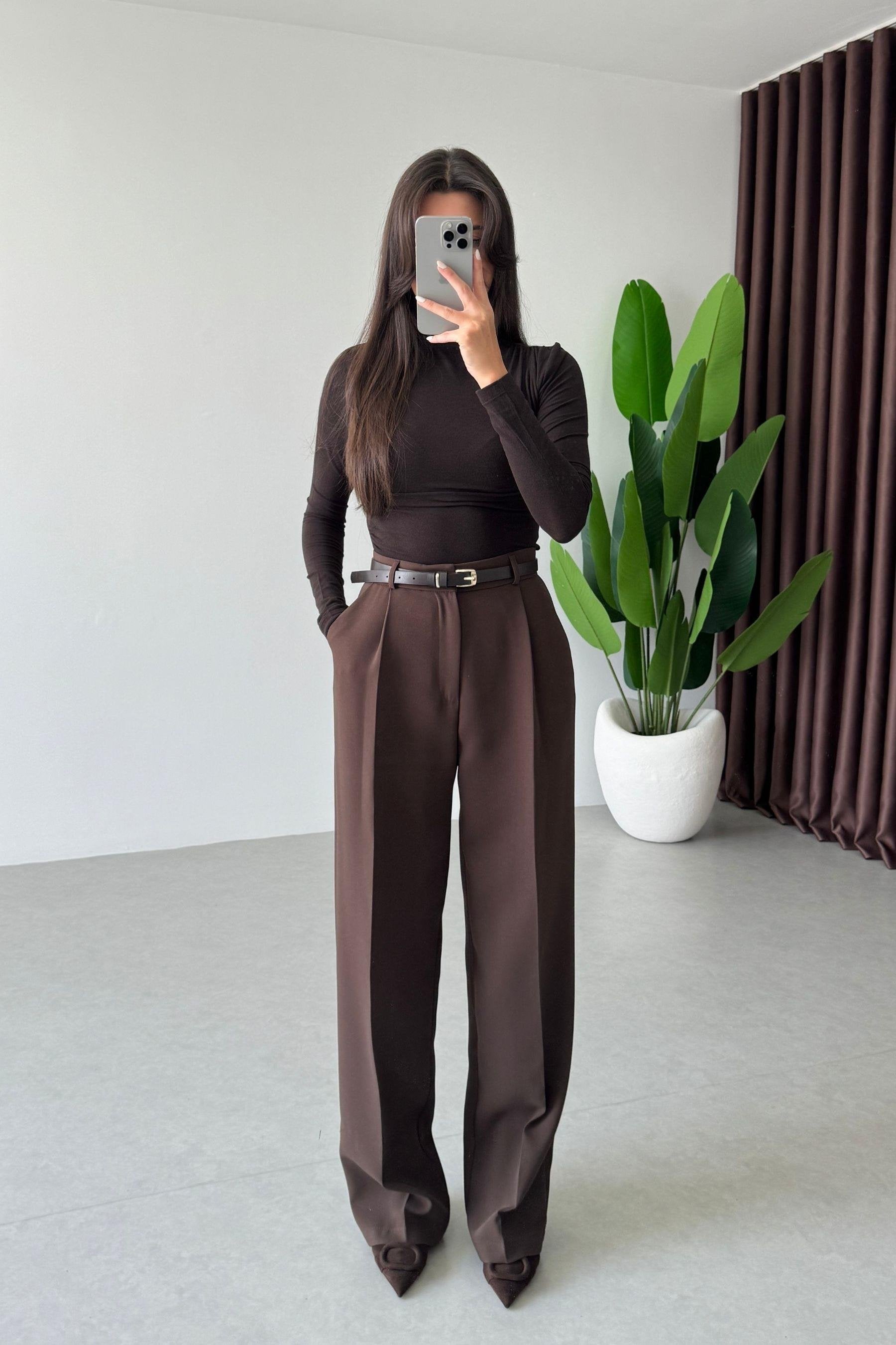 Pantalon KNUT - Marron