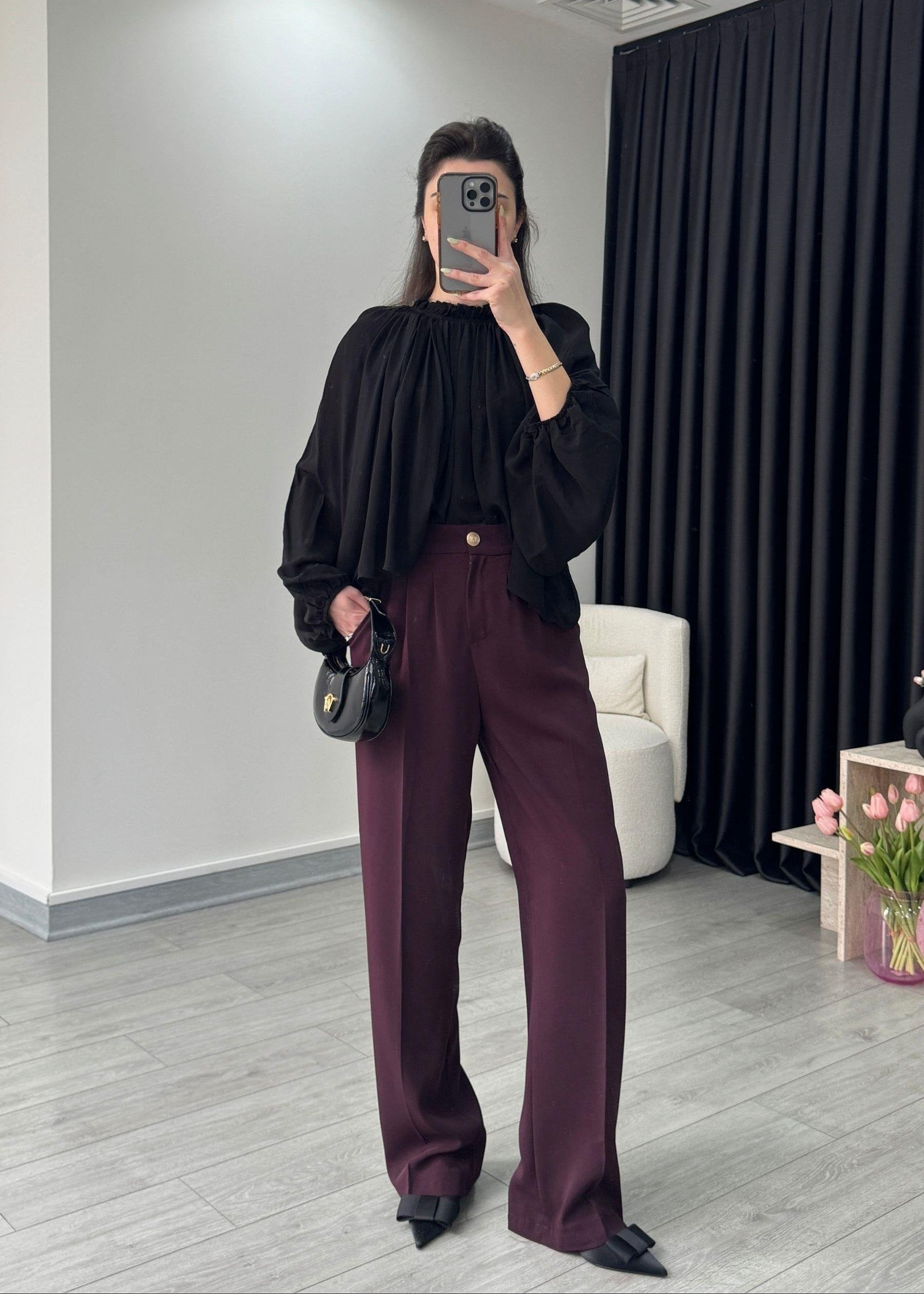 Pantalon POLGER - Bordeaux