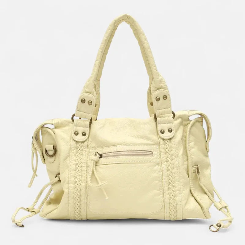 Grand sac à main bandoulière de cours vintage Joséphine