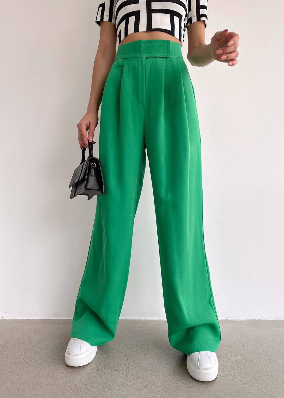 Pantalon RRVAR en tissu - Vert