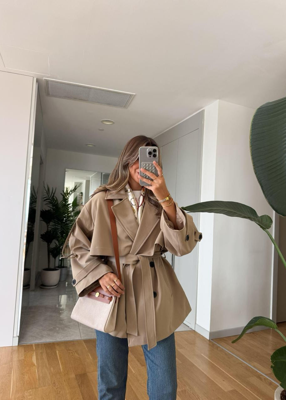 Blouson KOVAR en tissu - Beige
