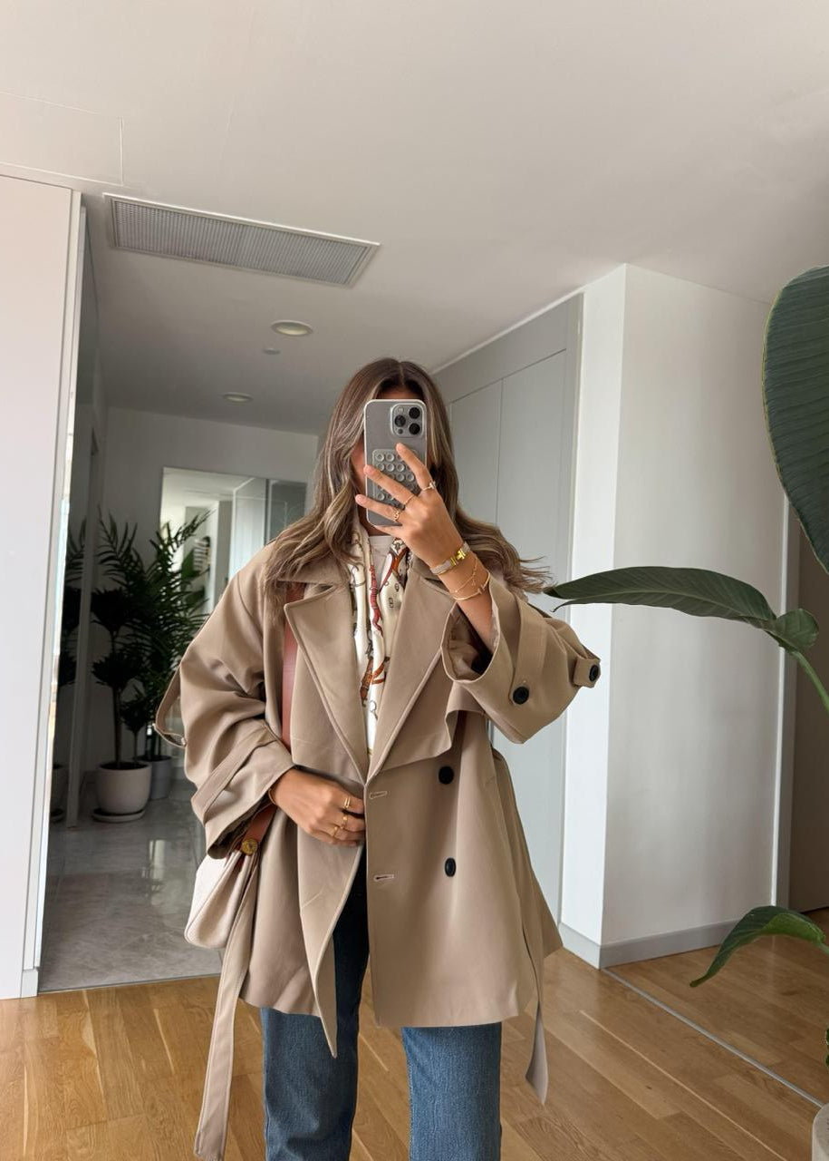 Blouson KOVAR en tissu - Beige