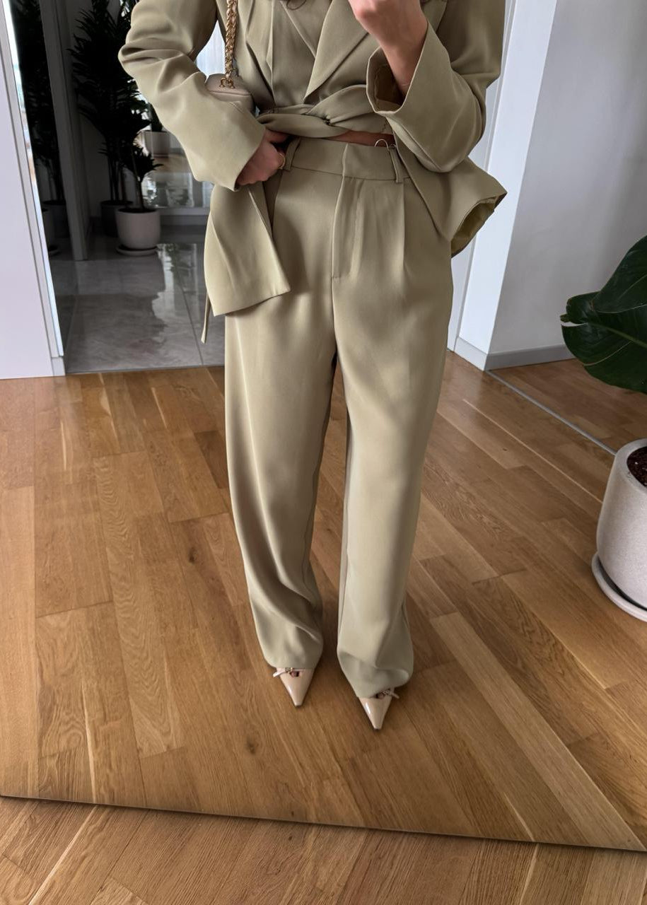 Ensemble Costume YRVAR - Beige doré