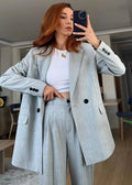 Ensemble Costume ZLF en laine - Gris clair